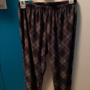 Plaid leggings